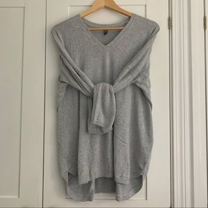 Denver Hayes Heather Gray Sweater